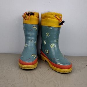 Girl's Soft Lined Rain Boots